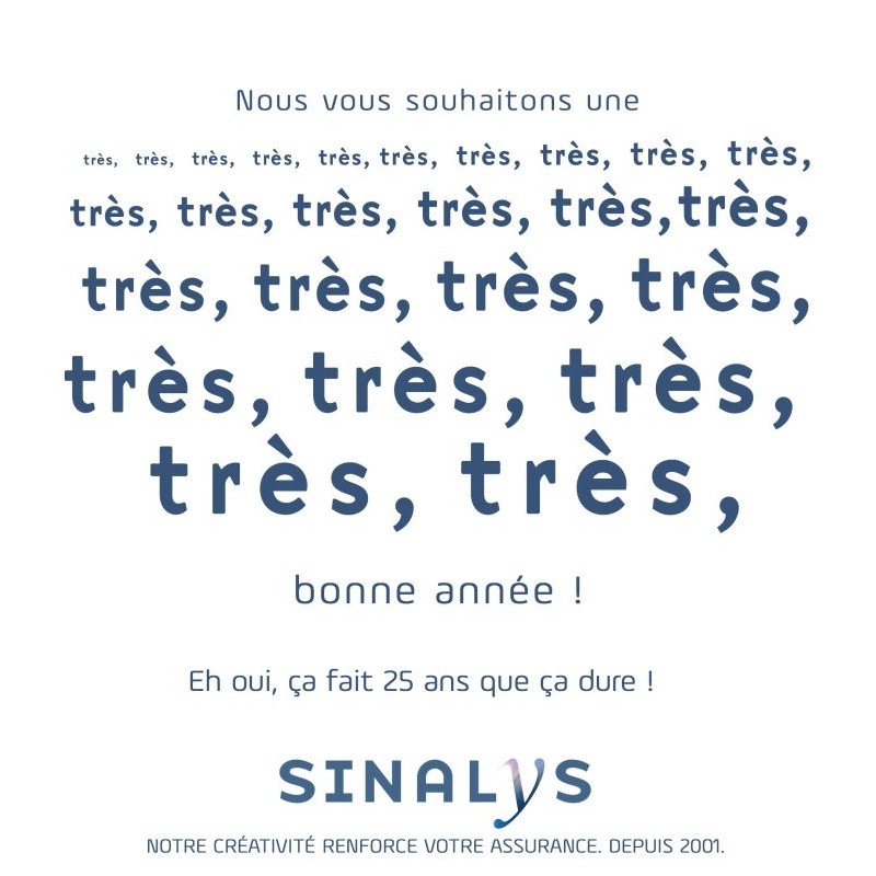 Sinalys a 25 ans